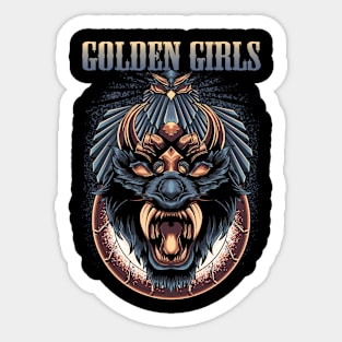 GOLDEN GIRLS BAND Sticker